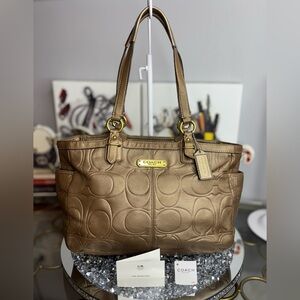 Gallery Tote (or East-West Gallery Tote) euc